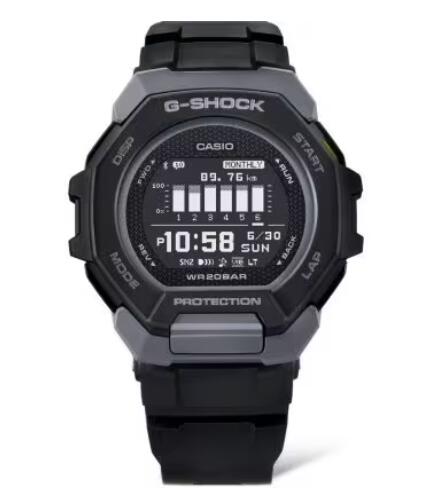 CASIO（カシオ） G-SHOCK　腕時計　GBD-300-1JF （25300）　G-SHOCKのスポーツラインG-SQUAD。
