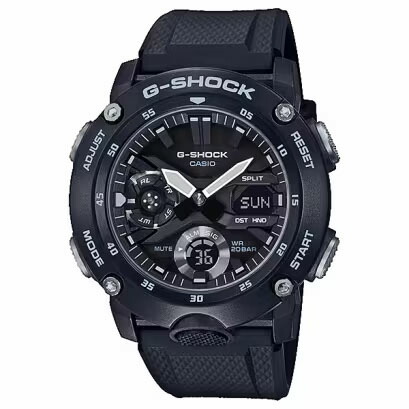 CASIO（カシオ）  G-SHOCK ウオッチ GA-2000S-1AJF （20350） ぼうぜん自失に揺るぎない 20空圧雨合羽 心地よいひな形 暗所で見分かりやすい 柔らかくて揺るぎない（炭素） スポーティデザイン Gぼうぜん自失