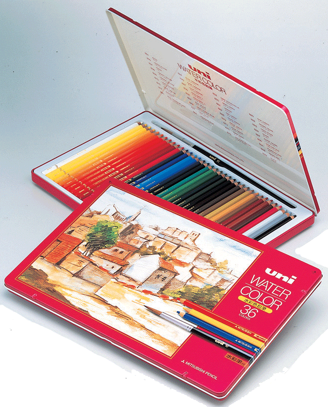 色鉛筆ユニペリシア　36色 色鉛筆 ユニカラードペンシル ペリシア 36色セット 【UCPP36C