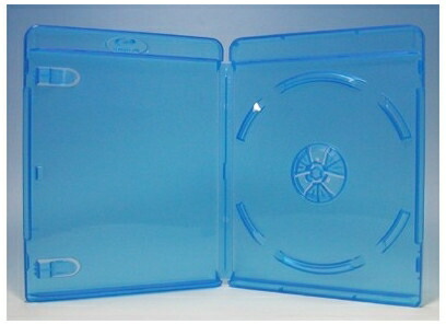 ブルーレイディスクケース 1枚納める 1000枚 Blu-rayロゴタイプあり (ブルーレイケース Blu-ray容れもの  (100枚ｘ10))【3,980円以上で貨物輸送無料】