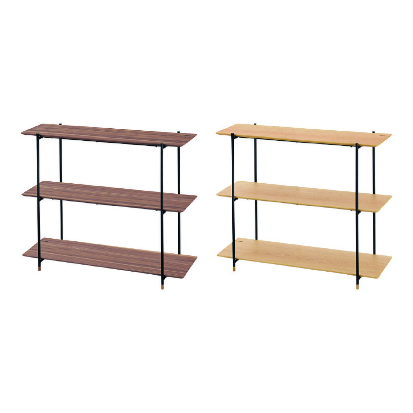 楽天市場】オープンラック 4段 収納 棚 シェルフ 高さ131cm 木製 天然