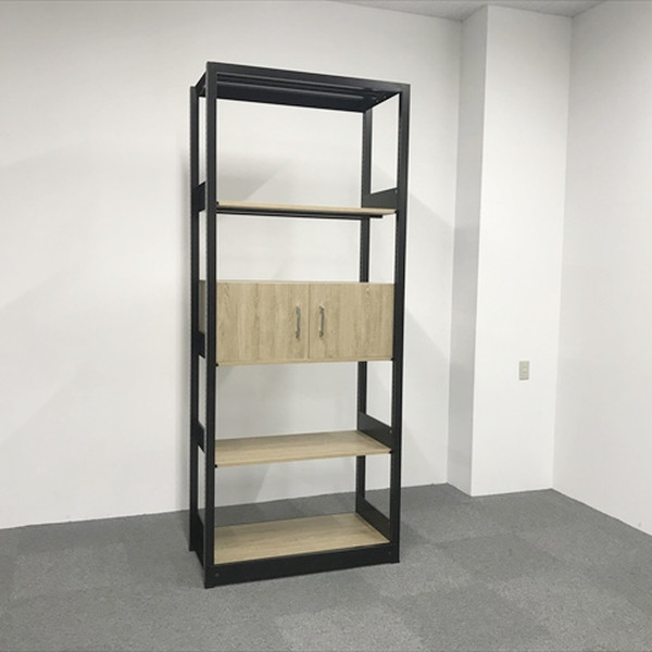 【中古】 スチールラック 5段 業務用 軽量 セミボルトレス ブラック