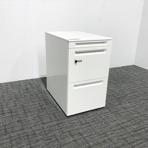 楽天市場】オカムラ ワゴン 3段 A4ファイル対応 ダイヤル錠