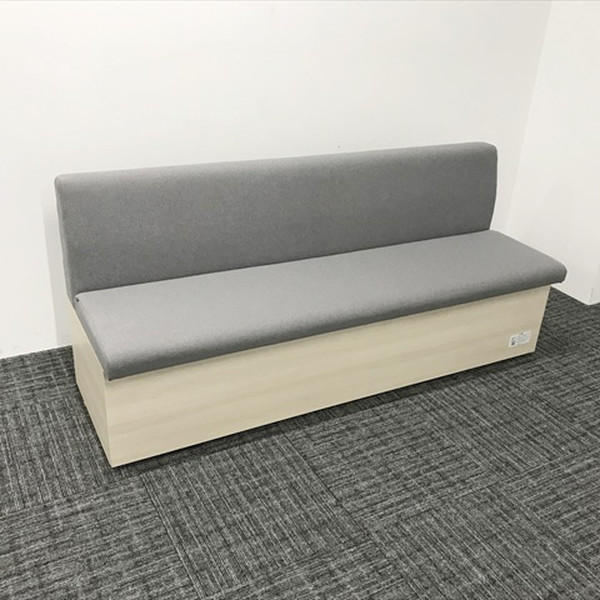 楽天市場】応接用ソファ 2人用 ブレスタ ソファベンチ オカムラ グレー