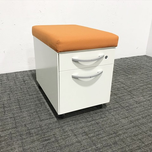 【中古】 インサイドワゴン 2段 XFキャビネット スツールキャビネット プラス｜オフィス家具の店 PORTE（ポルテ）