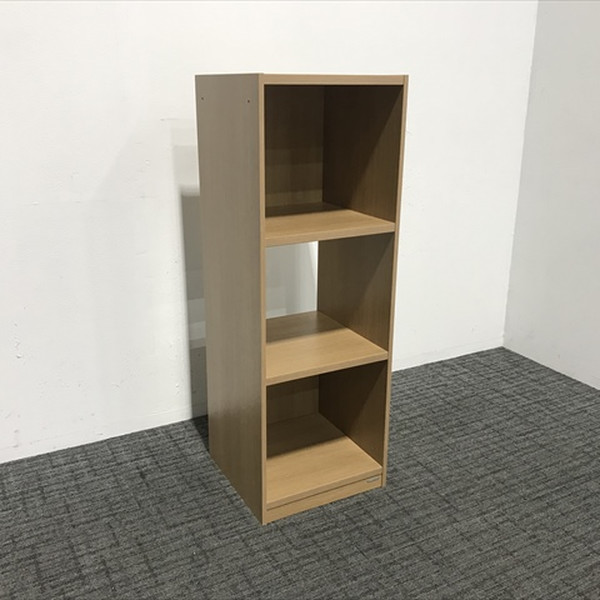 【中古】 オープン書庫 プロセルバ オカムラ ブラウン｜オフィス家具の店 PORTE（ポルテ）