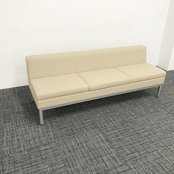【中古】 ロビーチェア 3人用 アマタ コクヨ ライトベージュ