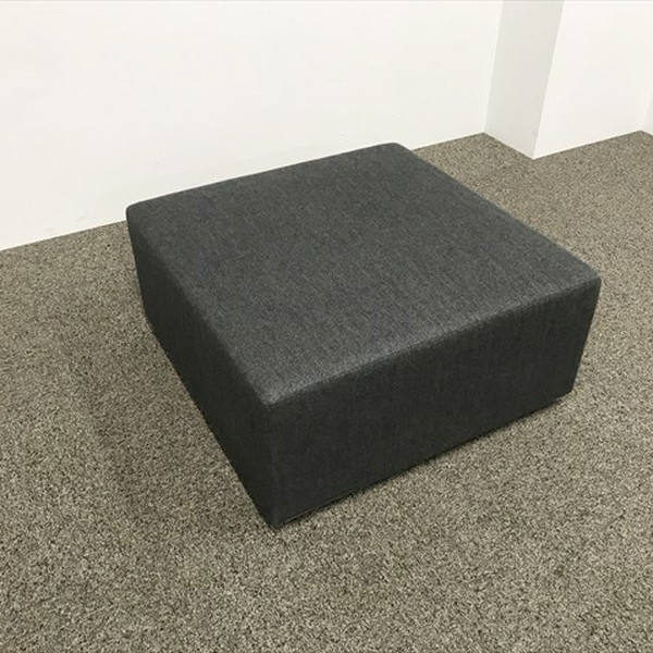 【中古】 ロビーチェア ベンチソファー ロースツール グレー