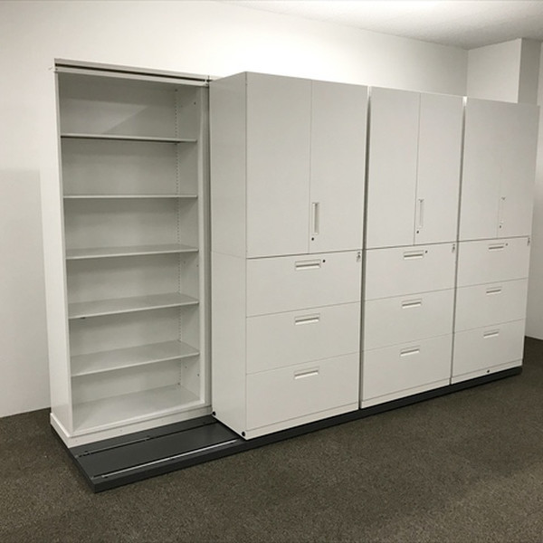 楽天市場】コクヨ ラテラルキャビネット エディア 3段 ホワイト 【中古