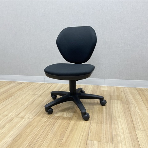 【中古】 サンワサプライ オフィスチェア 肘無 オフィスチェア ブラック