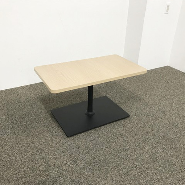 【中古】 コクヨ ローテーブル フランカ 単柱脚 プレーン