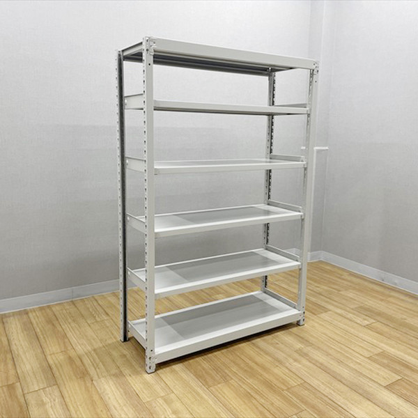 【中古】 スチールラック セミボルトレス 軽量 天地6段 業務用ラック スチール棚 グレー｜オフィス家具の店 PORTE（ポルテ）