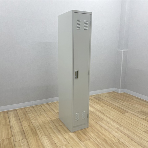 【中古】ロッカー 1人用 LK型 更衣ロッカー ナイキ グレー｜オフィス家具の店 PORTE（ポルテ） 10,439円