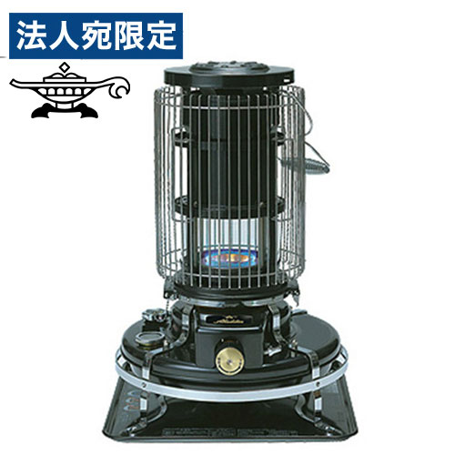 アラジン 原油暖房器 ブルーフレームヒーター 黒いこと BF3912(K) 対流式 原油 ランプ油 暖房器 今めかしい レトロ 難民キャンプ『貨物輸送無料（構成要素一画除く）』
