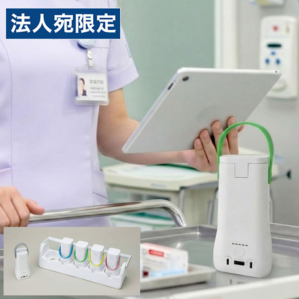 ポータブル電源 ポポフミニ5台セット STPP-64A-W-5 シーテック 64Wh×5 USB-C65W チャージステーション付『代引不可』 『送料無料（一部地域除く）』