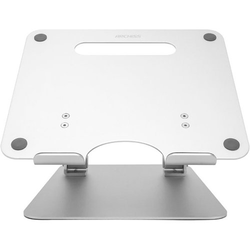 Archiss ノートpc タブレット用 アルミスタンド シルバー 効率up イラスト 高さ変更 Macbook Pro Air Ipad Pro対応 送料無料 一部地域除く 通販