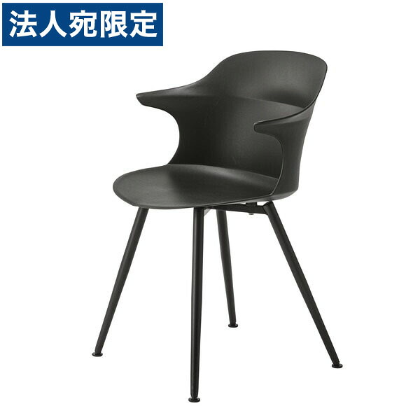 東谷 アヴァン チェア ブラック CL-507BK [ ダイニング ダイニングチェア リビング 防水 簡単手入れ テレワーク 巣ごもり スカンジナビア 北欧 ] 『代引不可』『送料無料（一部地域除く）』