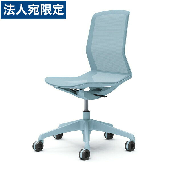 『受注生産品』 オカムラ オフィスチェア シナーラ 肘なし セージ ホローウレタンキャスター CD76NK F2X4 [ CYNARA テレワーク 在宅勤務 リモートワーク ] 『日時指定不可』『代引不可』 『送料無料（一部地域除く）』