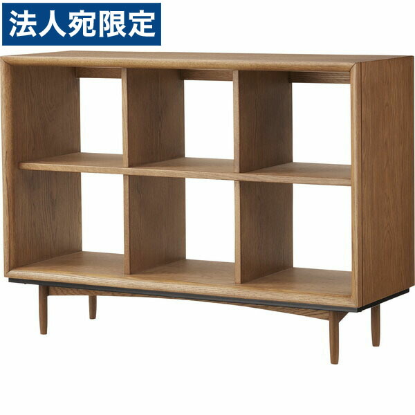 東谷 ティモ オープンシェルフ W1000×D340×H720mm ブラウン TIM-34BR [ シェルフ 収納家具 収納 リビング 木製 ] 『送料無料（一部地域除く）』