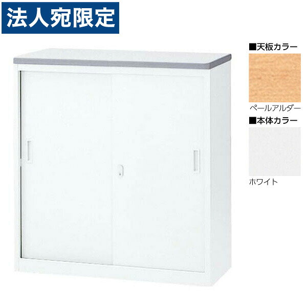 生興 NSカウンター Sタイプ(鍵付） W900&times;D454&times;H950 NSH-09SPW （天板ペールアルダー/本体ホワイト）『代引不可』『送料無料（一部地域除く）』｜オフィストラスト