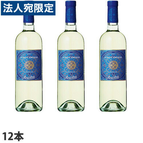 『取寄品』 フェウド・アランチョ ピノ・グリージョ 750ml×12本 熟したアプリコットや桃などの芳醇な果実のアロマ 『送料無料（一部地域除く）』