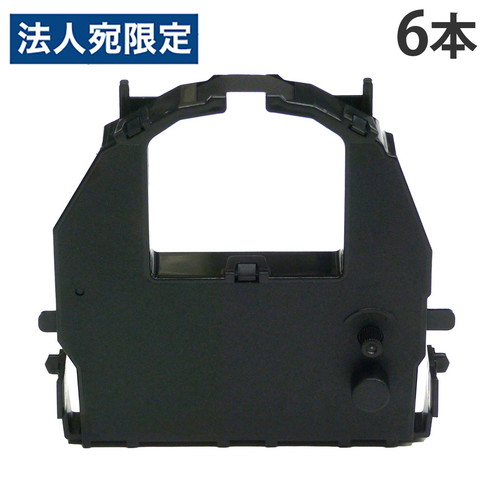 富士通 インクリボン 汎用品 DPK3800 シュロの葉テープ黒(2)印字機汎用品(補欠選手シュロの葉非相応う) 6本『代引不可』『貨物輸送無料（構成要素地方除く）』