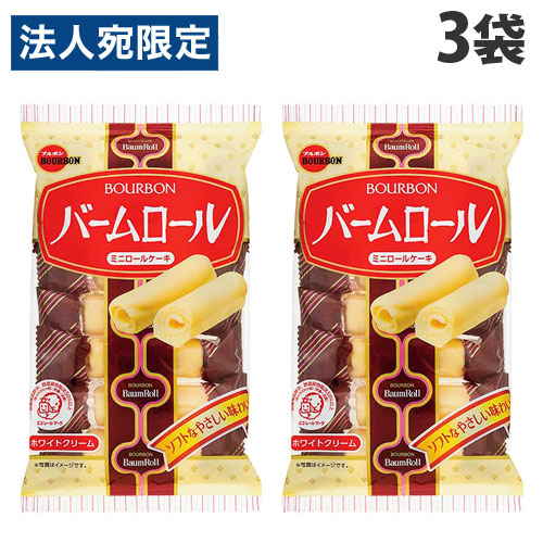 楽天市場】ブルボン バームロール 7本 ×12袋 送料無料 : Larutan