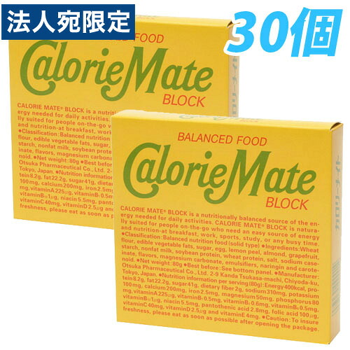 大塚製薬 カロリーメイト ブロック フルーツ味 4本×30個 『送料無料（一部地域除く）』