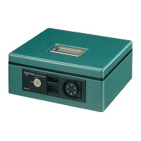 手提げ金庫<ダイヤル付き型> B5(2号) 緑 CB-12G【コクヨ】|オフィス ユー