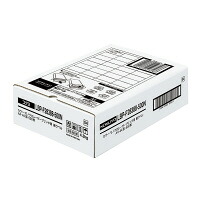 ＬＢＰ質問用紙下げ札（色つや＆モノクロ相応う） Ａ４ ５００枚入 ４４面とり捨てる LBP-F28388-500N【コクヨ】
