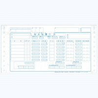 チェーン店勘定書き 印字機用 1000組 A282J【ジョインテックス】