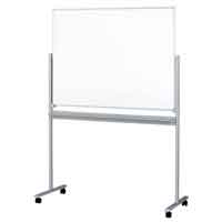 脚付両面ホーローホワイトボード【日学】 SR-32PTＷ1290&times;1800 【メーカー直送品】【時間指定不可・夜間配送不可】【平日配送のみ】｜オフィス　ユー