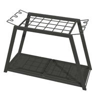 折りたたみ傘対応傘立 長傘24本/折りたたみ傘8本 【テラモト】UB-289-001-0 【メーカー直送品】 【時間指定不可・夜間配送不可】 【平日配送のみ】 10,065円