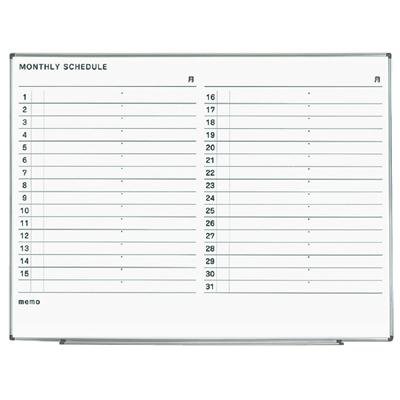 ホワイトボード(軽量タイプ) ９００×１２００月行事 [FB-SL34MW]【コクヨ】 15,037円