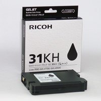 GX薬莢 GC31KH 黒いこと【リコー】 インクカートリッジ-パソコン・周辺機器-PCサプライ・消耗品