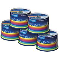 データ用DVD-R 250枚(50枚*5) DHR47JP50V3C【Ｖｅｒｂａｔｉｍ Ｊａｐａｎ】