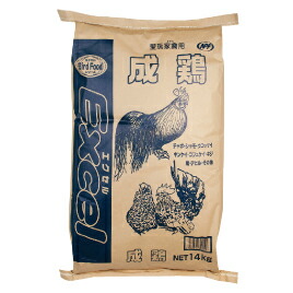 エクセル成鶏　14kg 【ナチュラルペットフーズ】