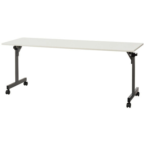 フォールディングテーブルYGR-1860WH ホワイト 幅 1800mm × 奥行き 600mm × 高さ720mm 【ダイセン】 【メーカー直送品】 【時間指定不可・夜間配送不可】 【平日配送のみ】