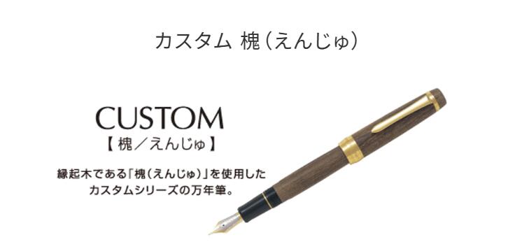 楽天市場】パイロット 万年筆 / カスタム槐(エンジュ) （FKV-5MK-ME