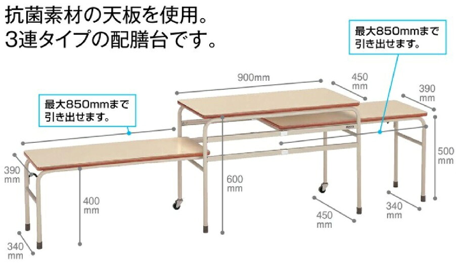教場用配膳台 KW-12【第一産業】【製造業者直送品】【第四次元特定化不可】【週日送りとどけるのみ】※配膳台の売りわたすです※