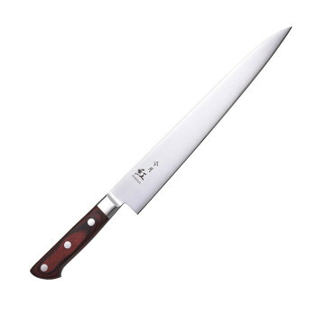 (同梱不可) 富士カトラリー 令月 紅 筋引 270mm CR-005 耐摩耗性、耐久性に優れた日本製プロ向けモデル