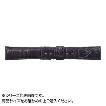 （同梱不可） MIMOSA(ミモザ) 時計バンド クロコマット 18mm ネイビー (美錠:銀) WRM-N18 場面に合わせて、スタイリッシュにベルト交換!｜オフィス　ユー