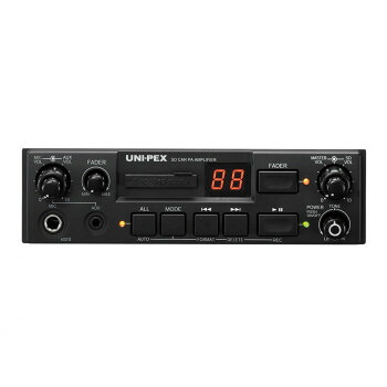 （同梱不可） UNIーPEX ユニペックス SDレコーダー付車載アンプ NDS-104A 容易に取り付けれる