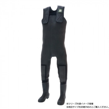 （同梱不可） 阪神素地 CF-410 CR胴付長 27.0cm ブラック 水中の作業に最適｜オフィス　ユー