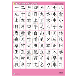 楽天市場 学年別漢字表ポスター５年生 全教図 オフィス ユー