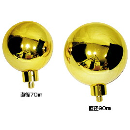 ネジ式国旗金球７０ｍｍ 2656741【アイタニ】
