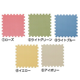 ジョイントクッション１６枚組ライトグリン JQ-45Lｸﾞﾘﾝ【みずわ工業】