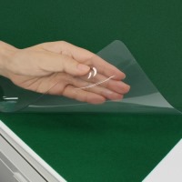 塩ビデスクマットＷ型 DM-006W 【プラス】