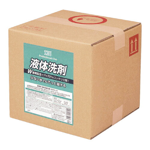 スクリット　業務用液体洗剤　１０Ｌ 4230【熊野油脂】