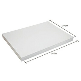 楽天市場】白ボール紙4ツ切（100枚）106305【トーヨー